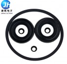 工廠定做O型耐高溫硅膠密封圈 非標定制環保防水耐油硅膠密封件